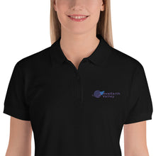 Load image into Gallery viewer, Embroidered Women's Polo Shirt